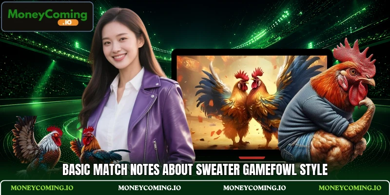 Basic match notes about Sweater Gamefowl style