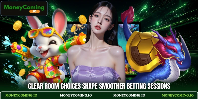 Clear room choices shape smoother betting sessions
