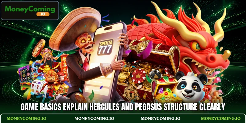 Game basics explain Hercules and Pegasus structure clearly