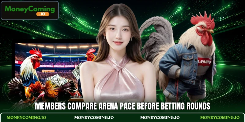 Members compare arena pace before betting rounds