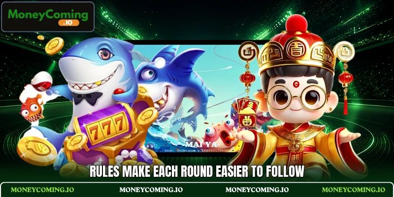 Rules make each round easier to follow